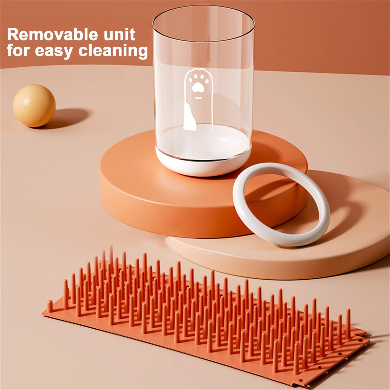 Pet Foot-Washing Cup Cat Dog Paw Cleaner Pet Cat Dog Paws Easy Cleaning No Scrubbing Cup for Small Medium Large Breed Dogs Cats